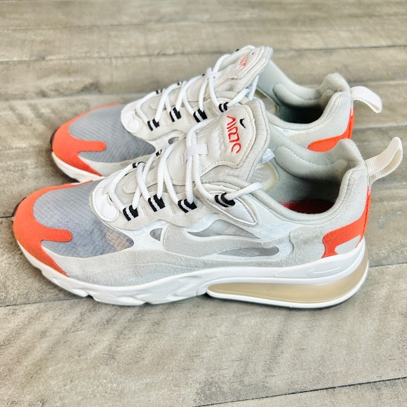 Nike Women’s Sneakers White Gray Coral - Picture 4 of 7